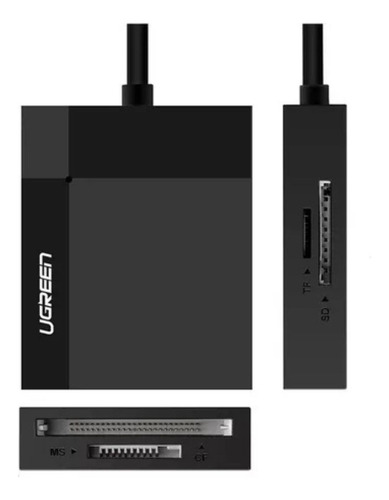 Leitor De Cartão Sd Sdhc Ms Cf Tf Mmc Usb 3.0 Ugreen