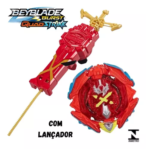 Brinquedo Pião Peão Blayblade Com Lançador + Campo de Batalha em