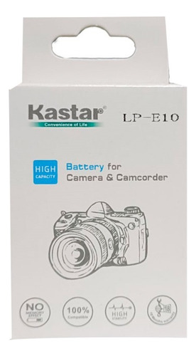 Bateria Kastar Lp-e10 Repuesto Para Baterías Canon