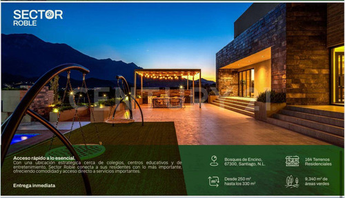 Terreno En Venta En Col. El Yerbaniz En Santiago Nuevo Leon