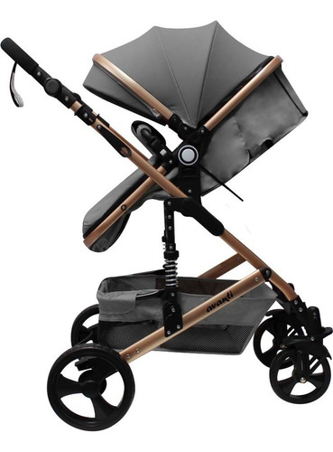 Cochecito Bebe Avanti Reversible Convertible En Moises Color Rosa