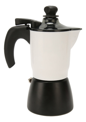 Cafetera Italiana Auténtica Moka De 3 Tazas De Aluminio
