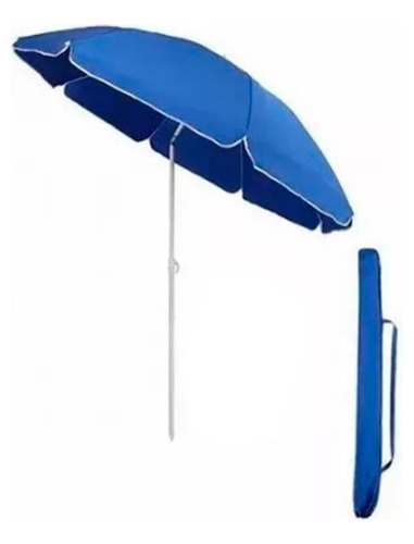 Sombrilla Jardin Playa Camping  2m Parasol Importador Oferta