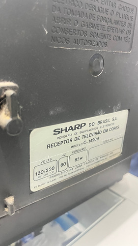 Tv Tubo 14 Sharp Digital Shot Vision (Usado)