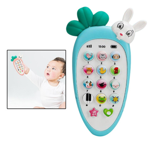 4 Teléfono De Juguete Para Bebés Teléfono Inteligente