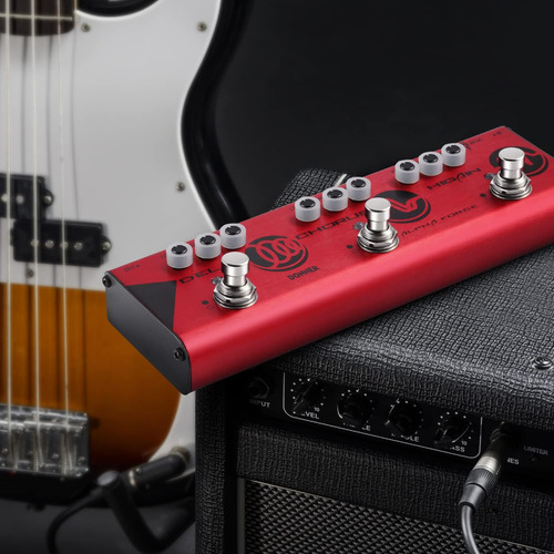 Donner Multi Guitar Effect Pedal Alpha Force 3 In 1 Effec...