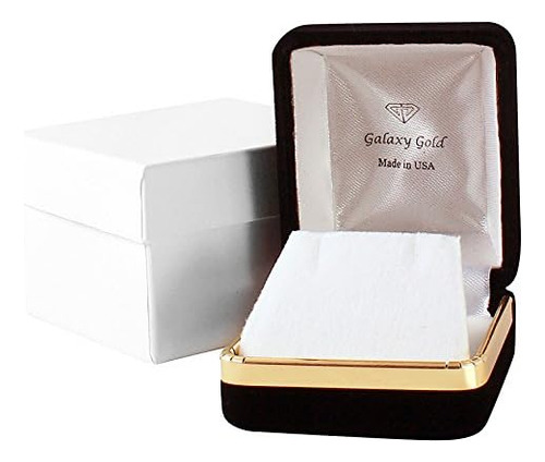 Collar Con Barra Vertical De 18 Y Oro Blanco Macizo De 14 K