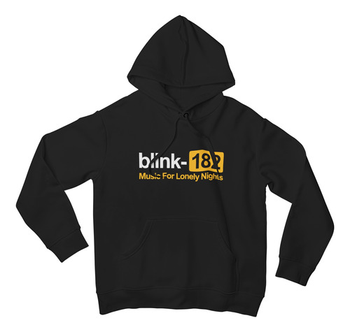 Buzo Hoodie Capota Blink 182 Music For Lonely Nights Unisex