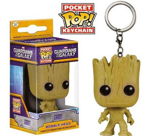 Funko Pop Keychain Guardians Of The Galaxy Groot