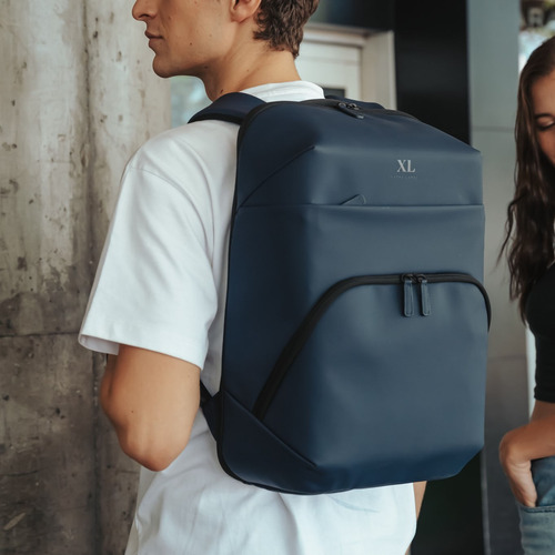 Mochila Xl Extra Large Lynn Azul