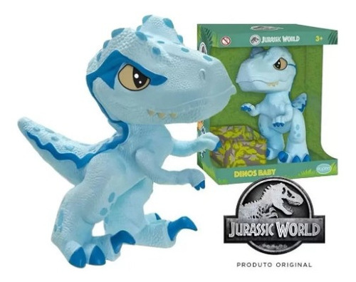 Dinossauro De Brinquedo Velociraptor Blue Dinos Baby 