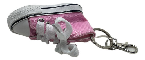 Chaveiro Pink Rosinha + Gancho Tênnis All Star Rosa Converse Cor Verde