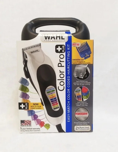 Imagen 1 de 3 de Máquina De Afeitar Wahl Color Pro Plus