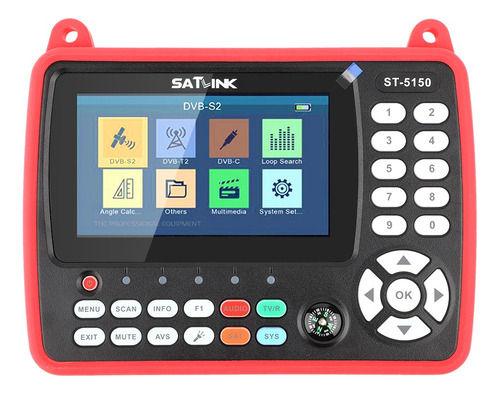 Buscador De Satélites Satlink St-5150 Dvb-s2/t2/c Combo Hd