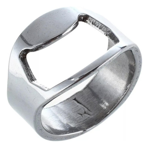 Anillo Abrebotellas De Acero Inoxidable De 1 Pieza, Anillo A