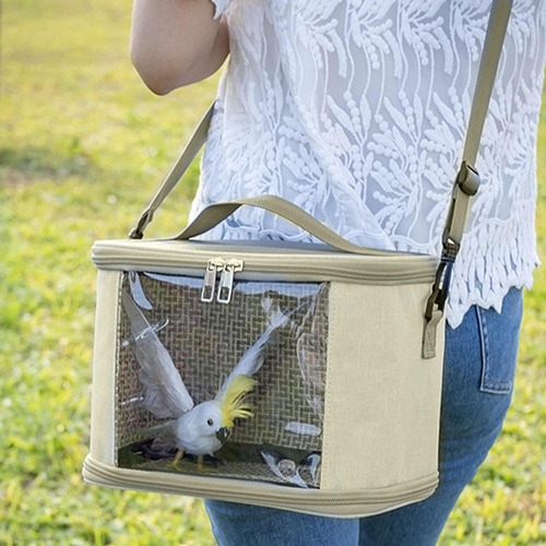 Jaula De Viaje Para Animales Ños Bolsa De Transporte Transpi