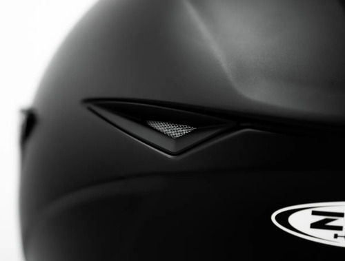 Casco Moto Integral Zeus Gj 821 Visor Simple Gaona Motos Negro Mate M