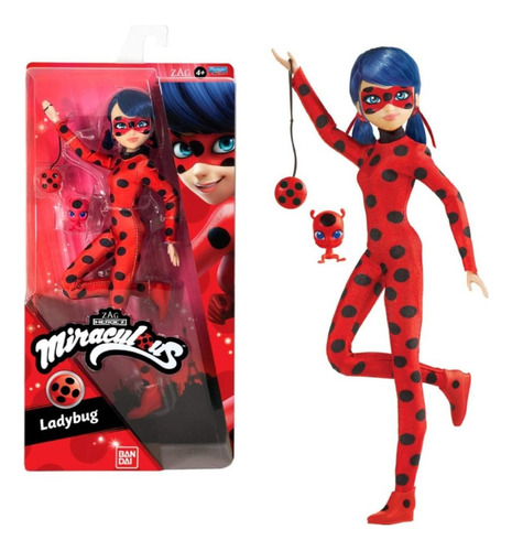 Juguete Figura Muñeca Ladybug 28cm Miraculous Chinita