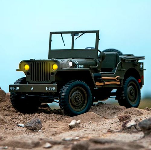 Auto A Control Remoto 1941 Jeep Willys 1/10 Rc 4x4 C8815