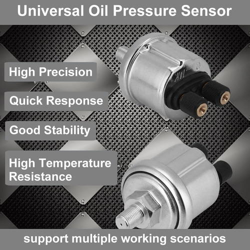Sensor De Presión De Aceite Del Motor Generador 1/8 Npt