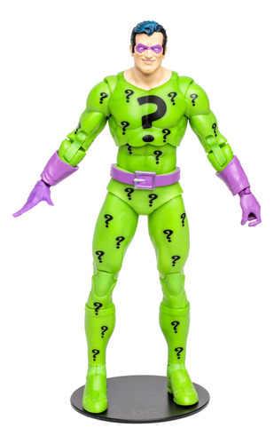 Figura The Riddler Mcfarlane Dc Comics Classic 7 Pulgadas
