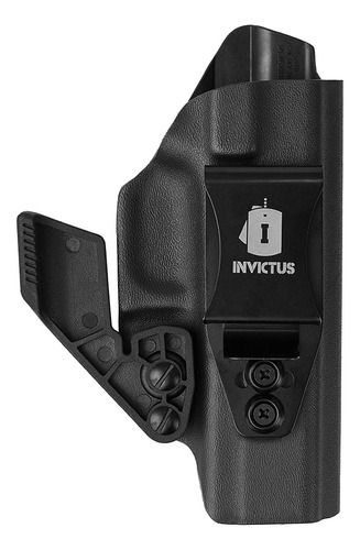 Coldre Kydex Iwb 2.0 Destro Glock Standard G17 G22 Invictus