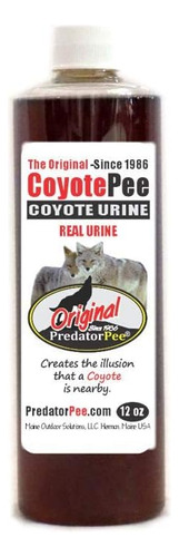 Predator Pee 100% Orina De Coyote - Aroma De Marcado Territo