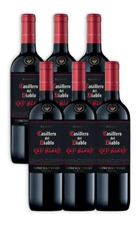 Casillero Del Diablo Reserva Vino Red Blend X6u 750ml