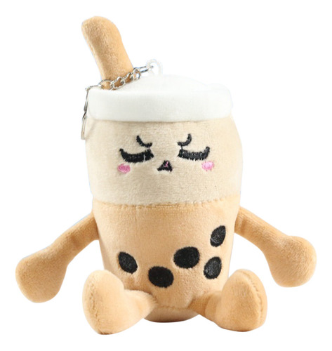 Bonito Colgante De Peluche Con Forma De Taza De Té Con Leche