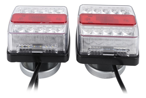 1 Par De Luces Led Magnéticas Para Remolcar Remolques En La