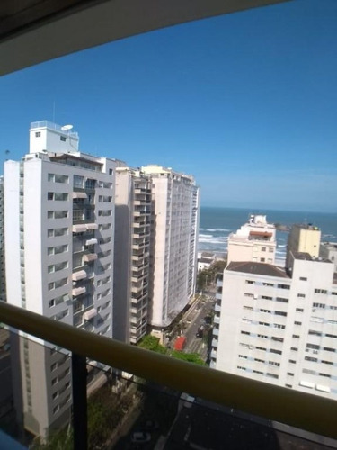 Imagem 1 de 11 de Flat - 2 Dormitórios - Praia Das Pitangueiras - Guarujá-sp - Fl0040 - 34711629