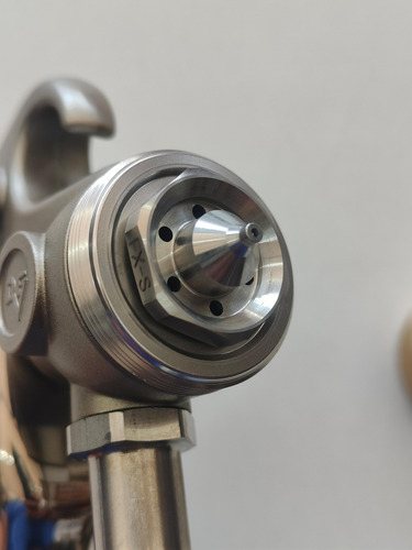 Pistola Devilbiss Jupiter Lvmp 1.1mm Para Tanque U Olla Dorado