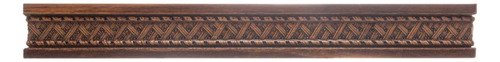 Bandeja Madeira C/ Sisal Trançado Natural Wolff 45x30x4x Cm