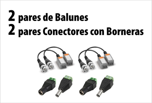 Kit Seguridad Hikvision Dvr 4 Ch + 2 Camaras 2mp Ext + Disco