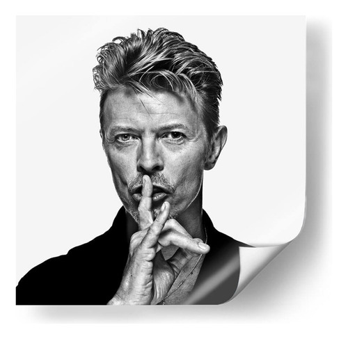 Poster - David Bowie Shhh 60x60