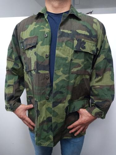 7k Chaqueta Camisola Militar Camuflado Talla M Ejercito