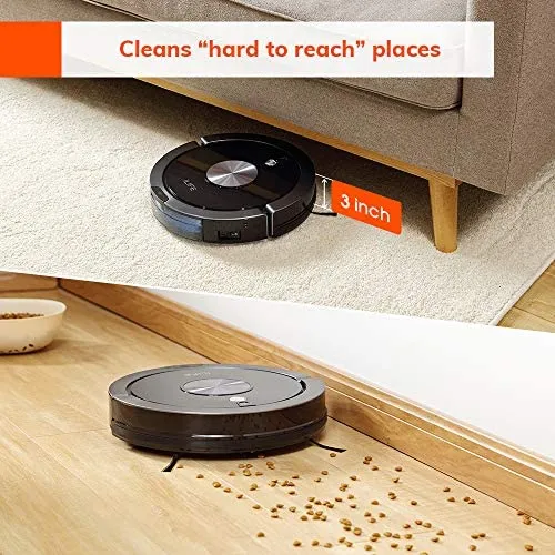 Robot Aspirador Ilife A9, Conexión Wi-fi, Cubo De Basura Cel