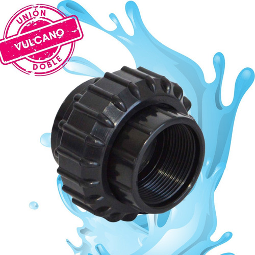 Unión Doble Vulcano Hembra/hembra Roscar 1 1/2 Pulgadas
