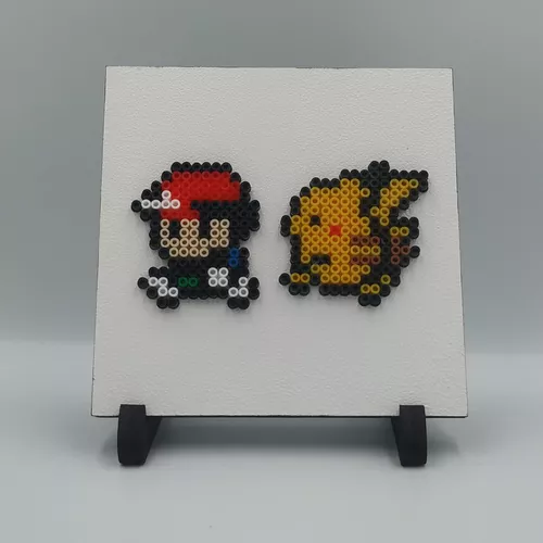 LOJA.POKEPIXEL  Quadro Pokemon Umbreon 14x14cm Pixelart.html