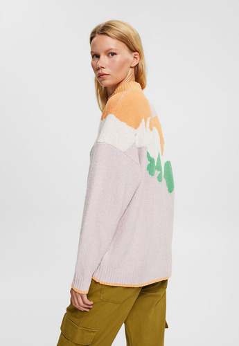Sweater De Cuello Alto Esprit 072ee1i302