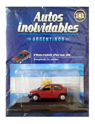 Autos Inolvidables Argentinos N° 141 Chevrolet Corsa Gl 199