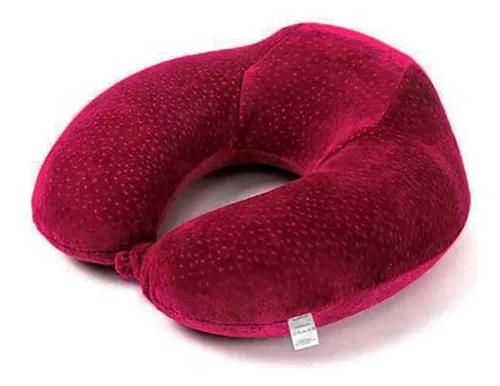 comprar Almohada De Viaje Inteligente Viscoelastica Cervical Cuello Color Bprdo 17015 Diseño De La Tela Liso