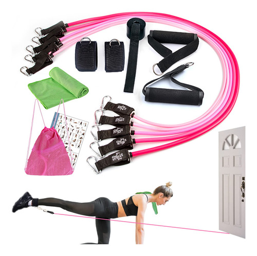 Letdle Latex Free Tpe 13pcs Resistance Band