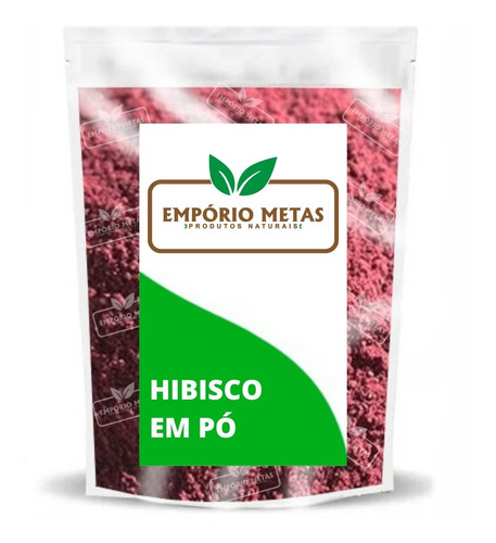 Hibisco Em Pó Solúvel 1 Kg - Empório Metas