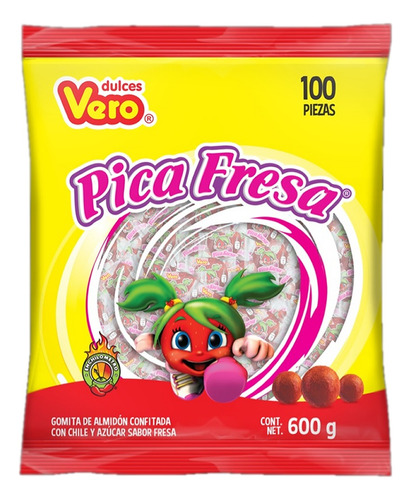 Pica Fresa Vero 100 Pzas