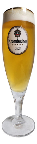 Copa Vaso De Cerveza Krombacher Pils Importada De Colección Krombacher Pils (Usado)