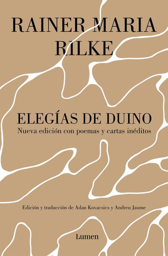 Libro Elegias De Duino Nueva Edicion Con Poemas Y Cartas ...