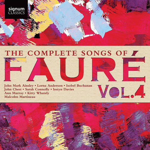 Cd:complete Songs Faure 4