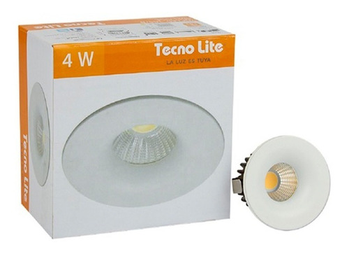 Luminaria Led Interior Empotrable 4w Tecnolite Ydcled-305/b