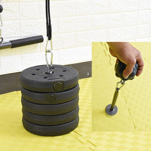 Placa De Carga De Acero Para Entrenamiento, Levantamiento De
